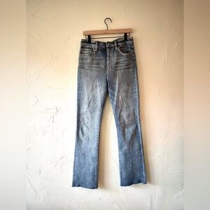 Favorite Daughter Valentina super high rise slim mini bootcut